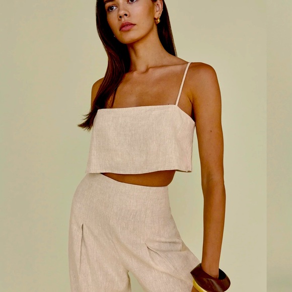 Reformation Pants - REFORMATION Linen Two Piece